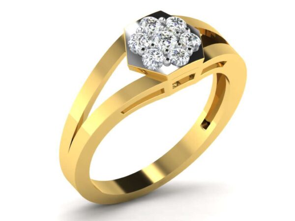 Bloom Cluster Diamond Ring