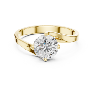 Harmony Twist Diamond Ring